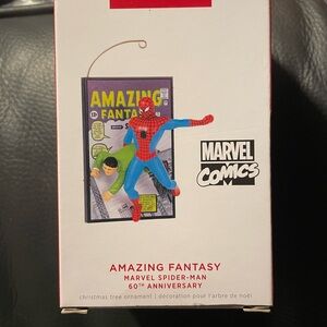 Hallmark Marvel 2022 60th Anniversary Spider Man Amazing Fantasy Ornament
